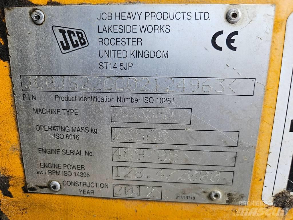 JCB 235 HD Гусеничные экскаваторы