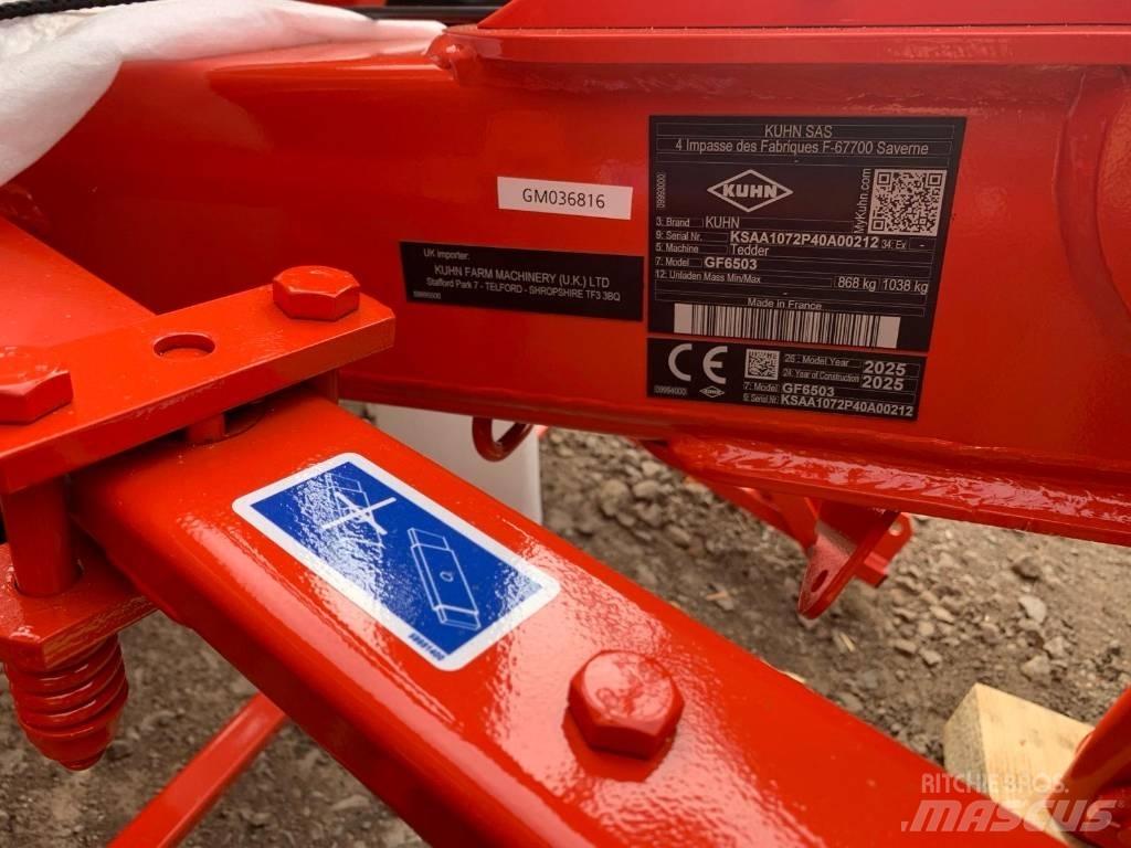 Kuhn GF6503 TEDDER Грабли-ворошилки