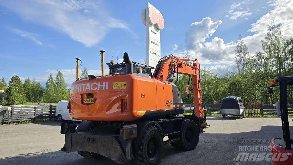 Hitachi ZX 170 W-5 Колёсные экскаваторы