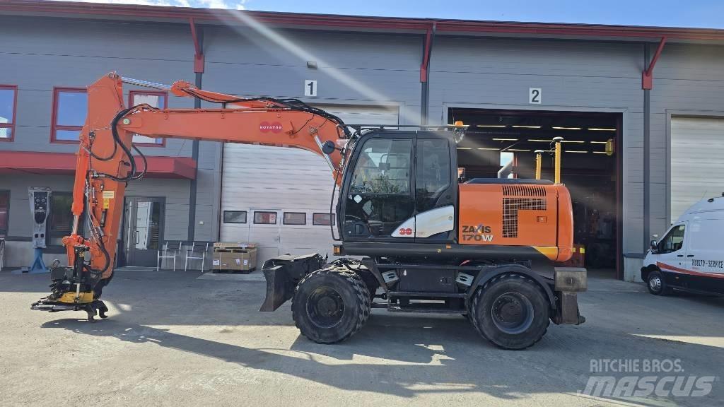 Hitachi ZX 170 W-5 Колёсные экскаваторы