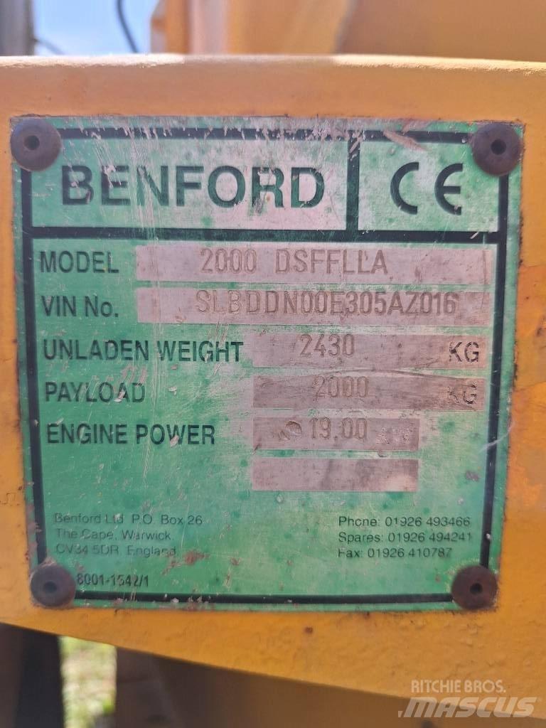 Benford 2000 DR Шарнирно-сочленённые самосвалы