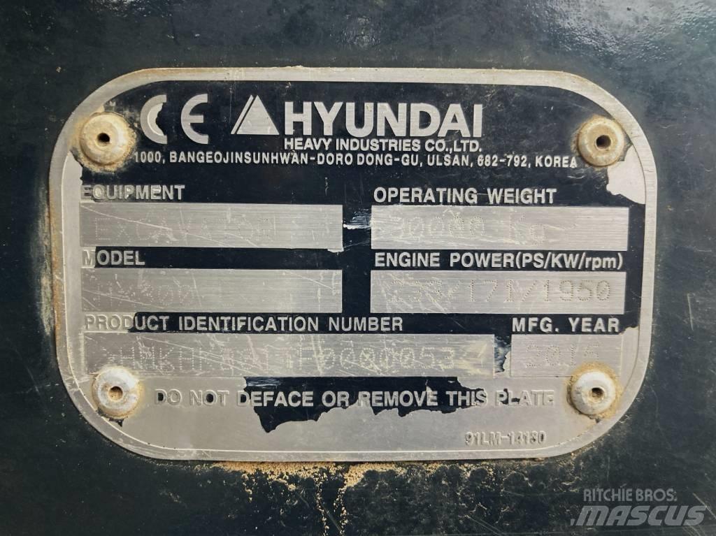 Hyundai HX 300 L Гусеничные экскаваторы