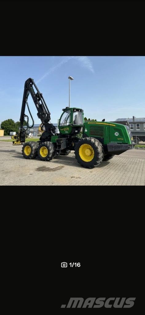 John Deere 1270E Харвестеры