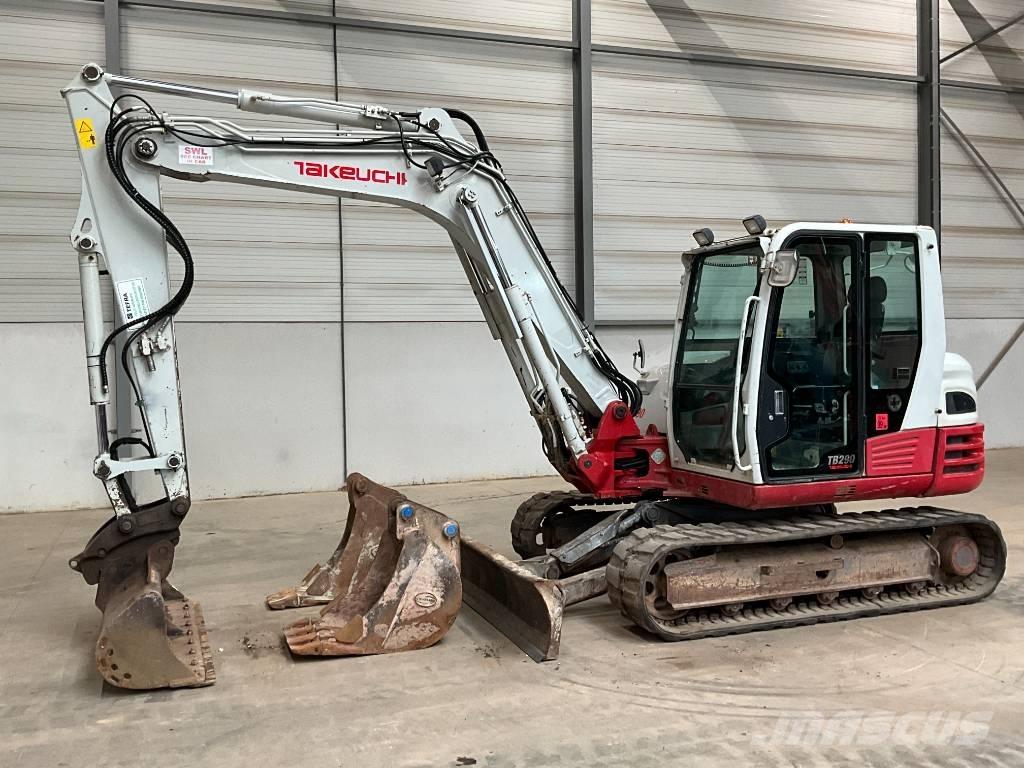 Takeuchi TB 290 Малые экскаваторы 7т-12т