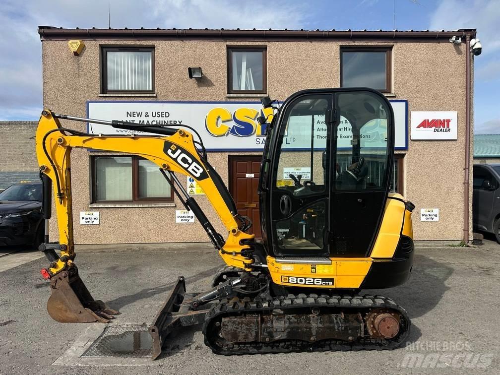 JCB 8026 CTS Мини-экскаваторы