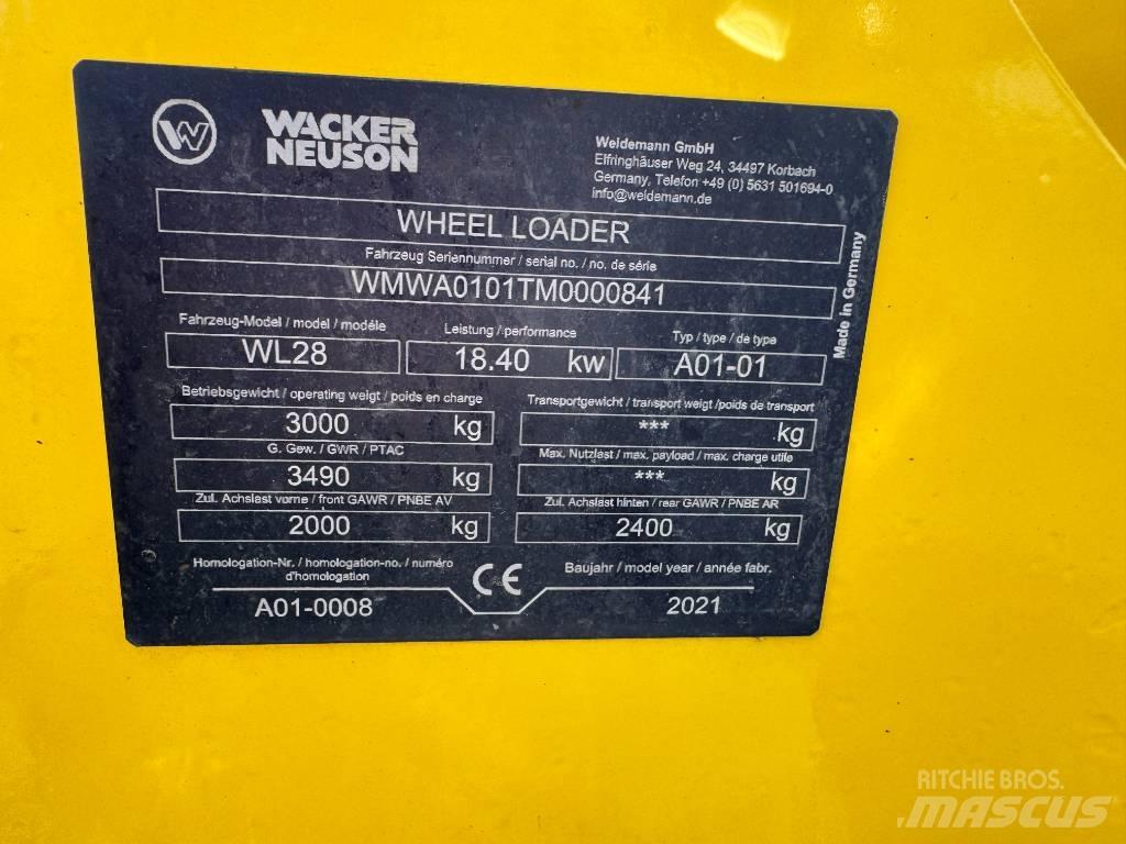Wacker Neuson WL28 Фронтальные погрузчики