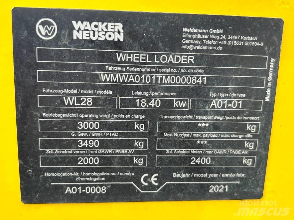 Wacker Neuson WL28 Фронтальные погрузчики