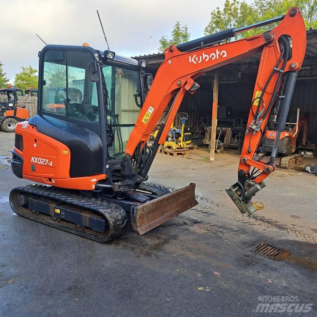 Kubota KX 027-4 Мини-экскаваторы