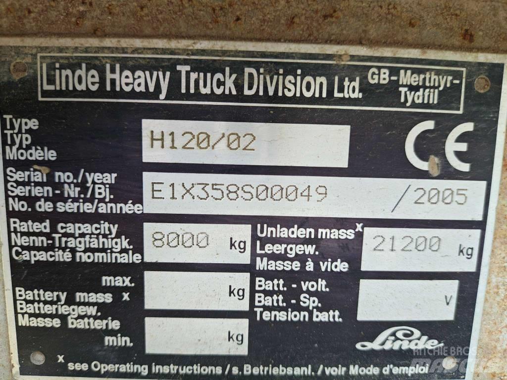 Linde H 120 Дизельные погрузчики
