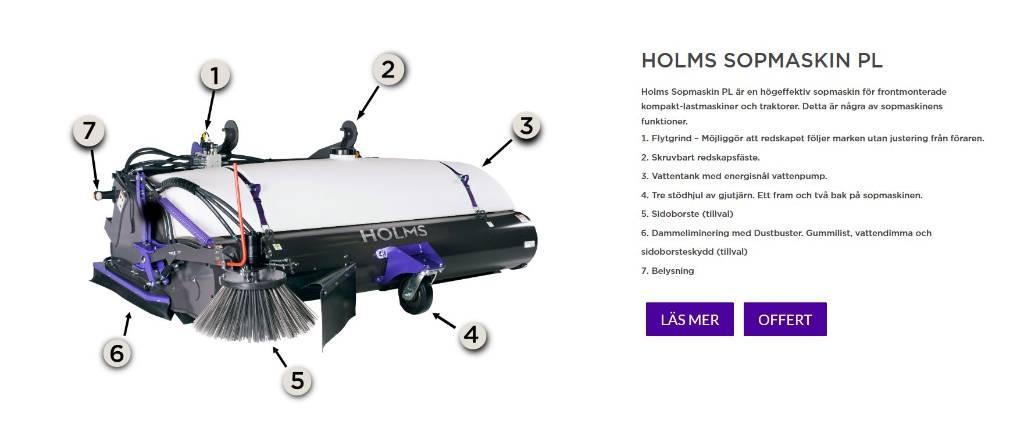 Holms SU 185 Навесные щетки