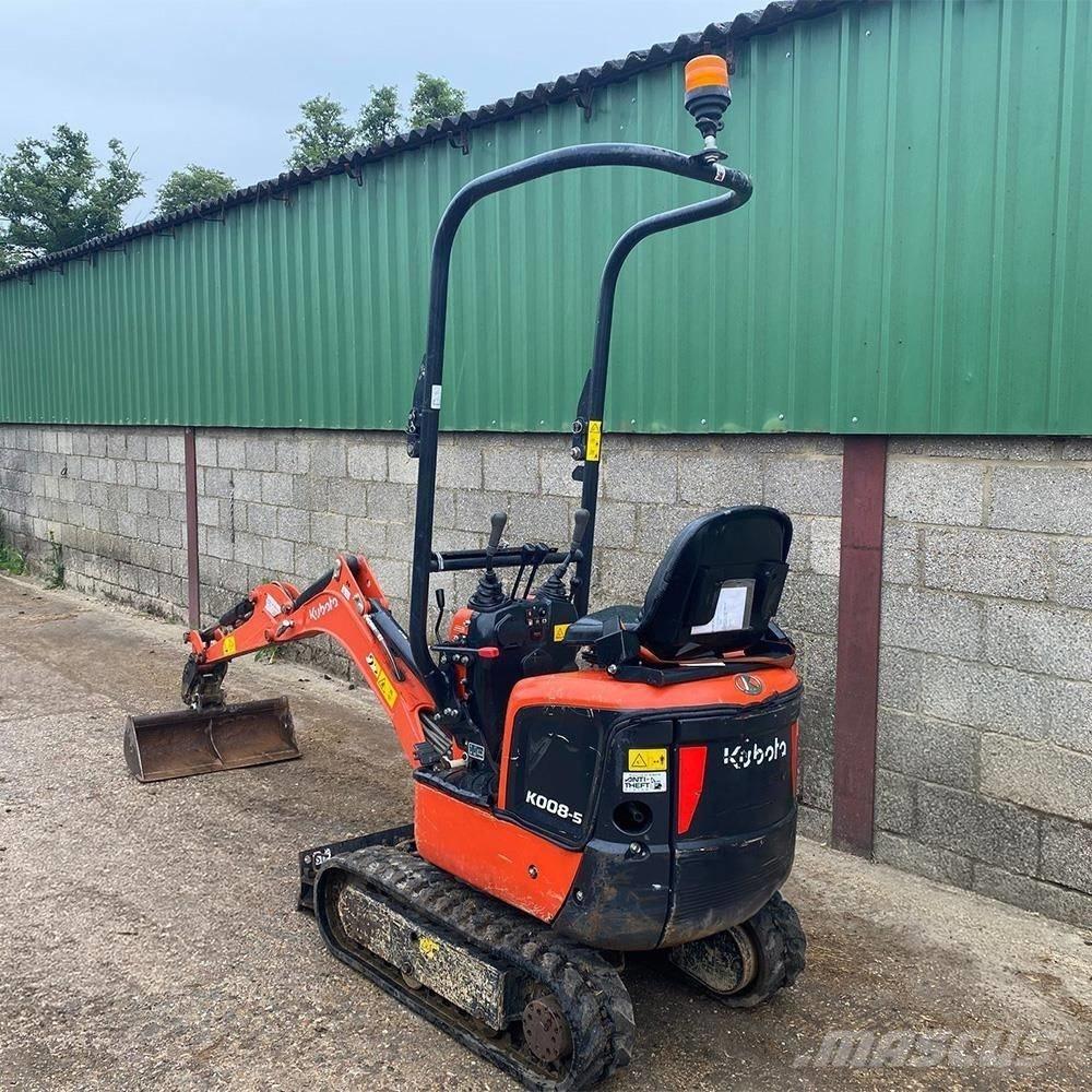 Kubota K 008-5 Мини-экскаваторы