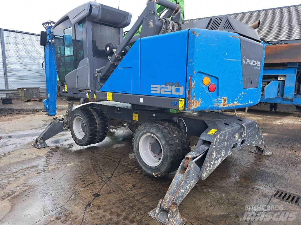 Fuchs MHL320F Перегружатели металлолома/промышленные погрузчики
