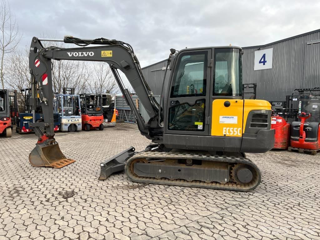 Volvo EC55C Мини-экскаваторы