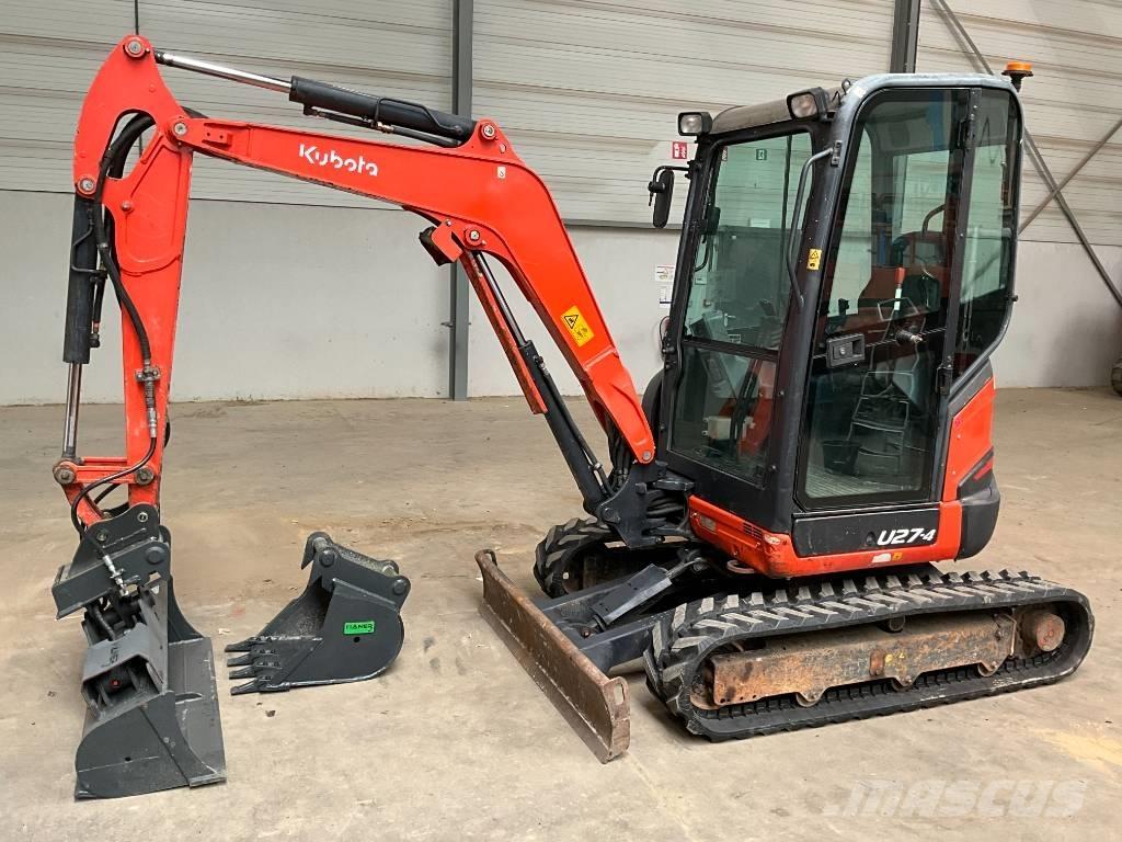 Kubota U 27-4 Мини-экскаваторы