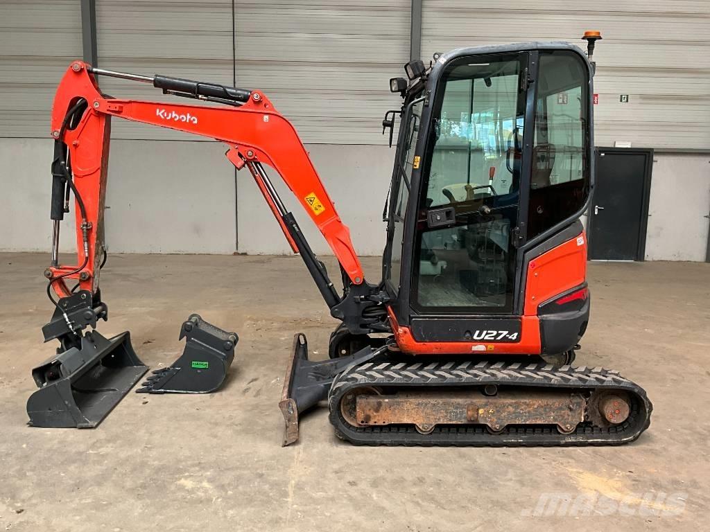 Kubota U 27-4 Мини-экскаваторы