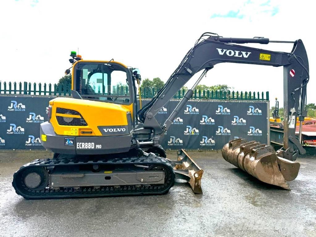 Volvo ECR 88 D PRO Малые экскаваторы 7т-12т