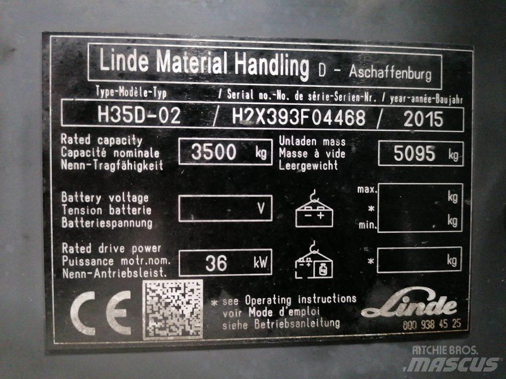 Linde H35D-02 Дизельные погрузчики