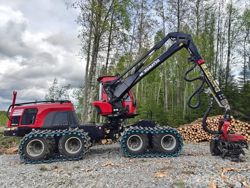 Komatsu 901 XC Харвестеры