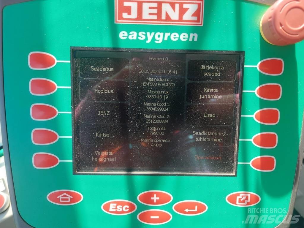 JENZ HEM 583 Дробилки древесины