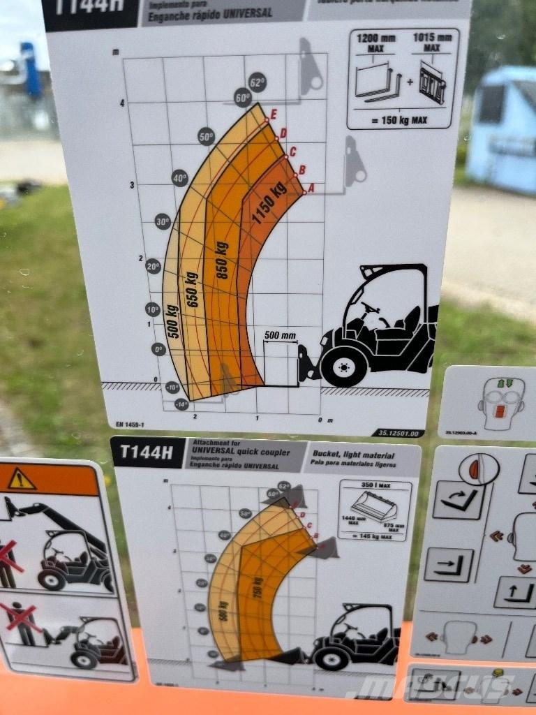 Ausa T 144 H Телескопические погрузчики