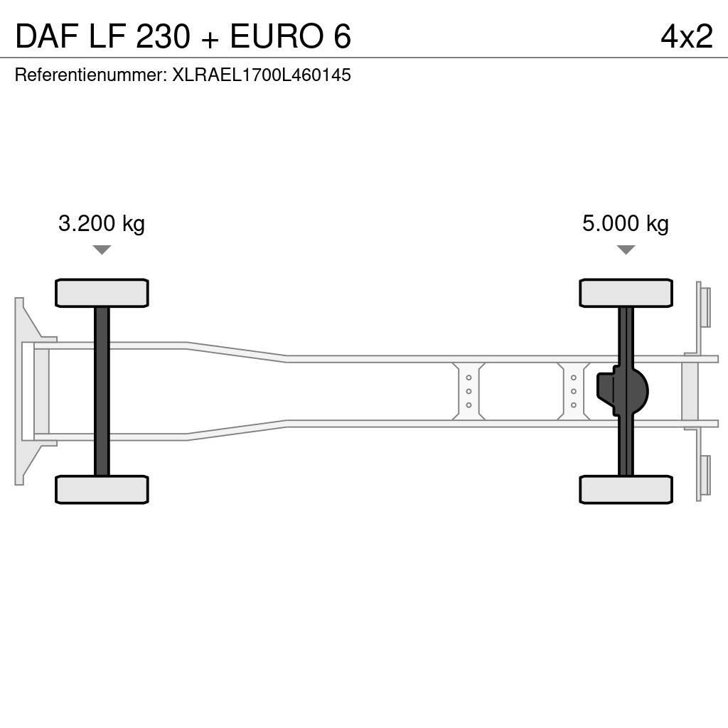 DAF LF 230 + EURO 6 Грузовики-Фургоны