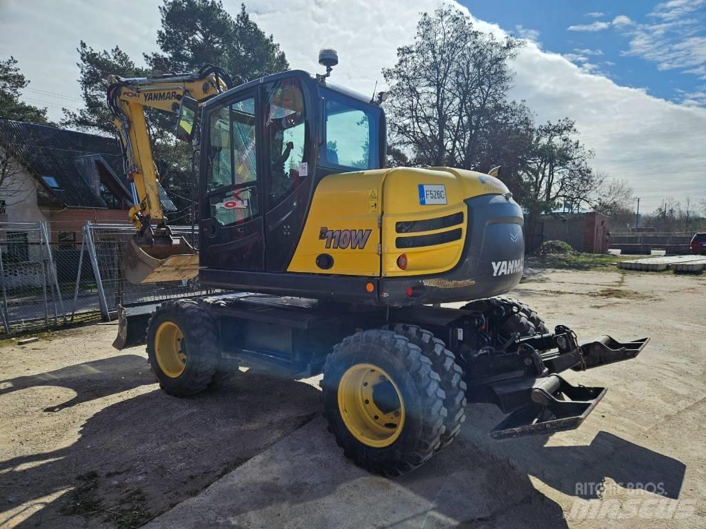 Yanmar B 110 W Экскаваторы-погрузчики