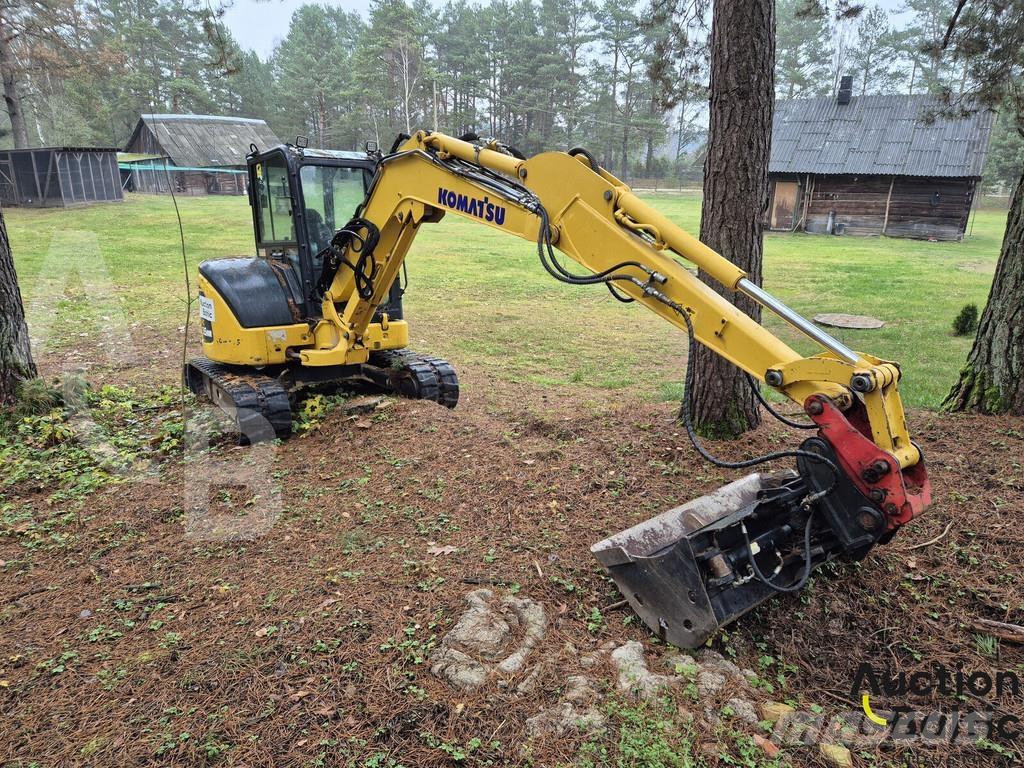 Komatsu PC55MR-5E0 Мини-экскаваторы