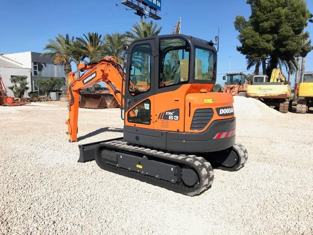 Doosan DX 63-3 Мини-экскаваторы