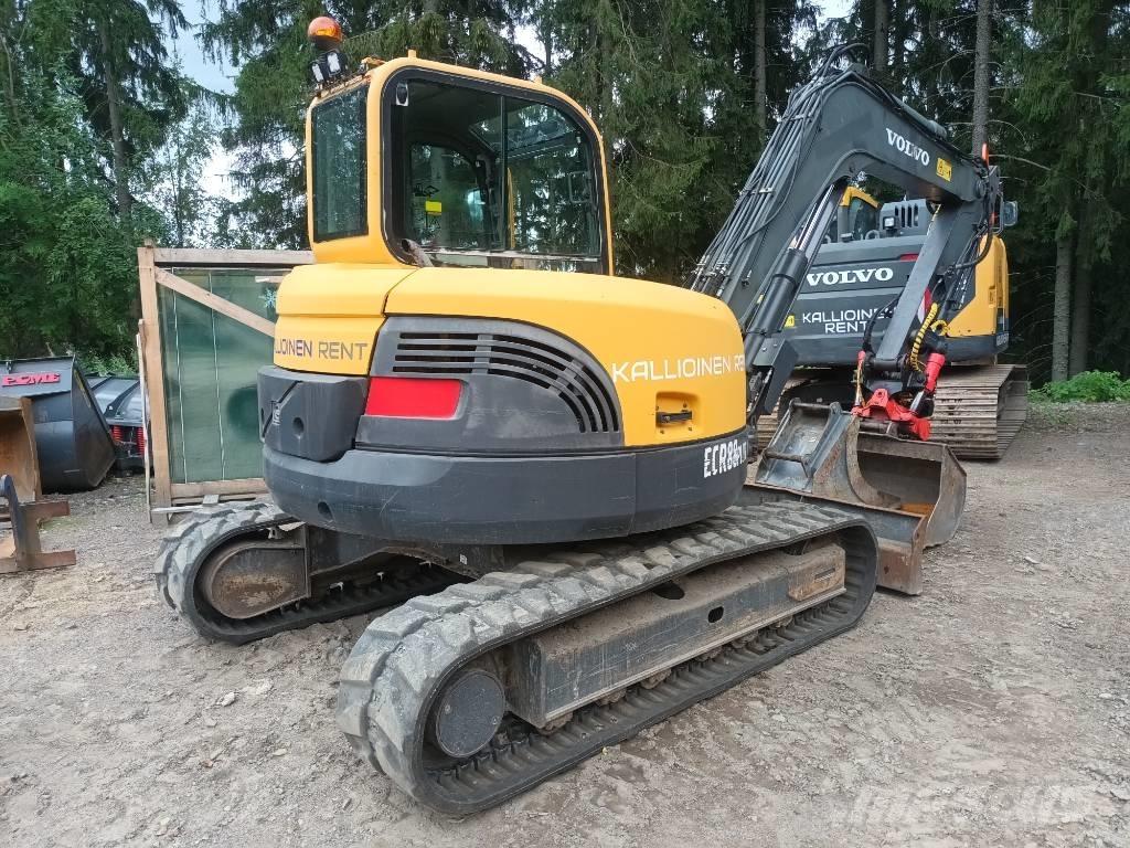 Volvo ECR 88 PLUS Малые экскаваторы 7т-12т