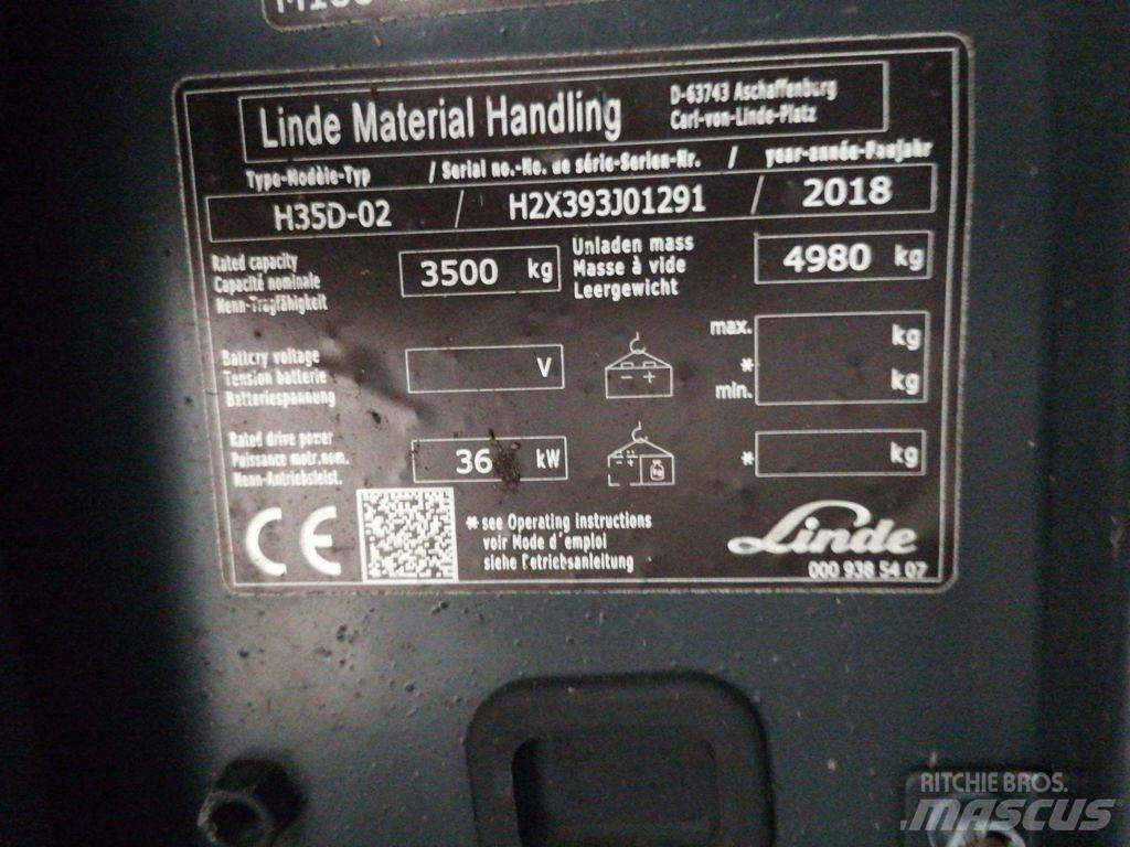 Linde H35D-02 Дизельные погрузчики