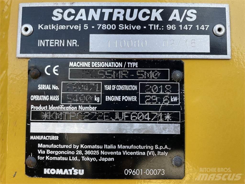 Komatsu PC55MR-5 Колёсные экскаваторы