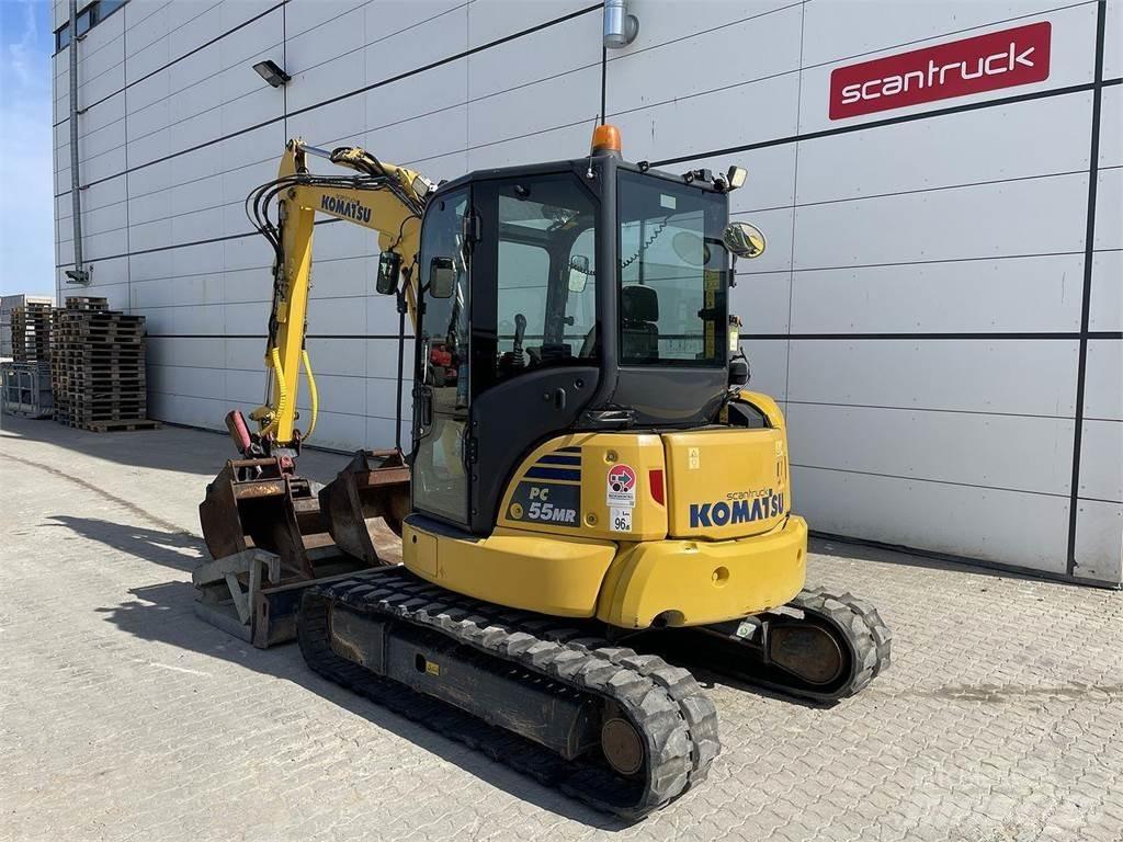 Komatsu PC55MR-5 Колёсные экскаваторы