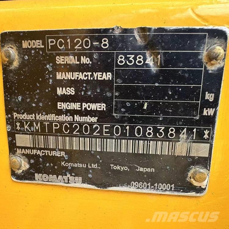 Komatsu PC 120-8 Гусеничные экскаваторы