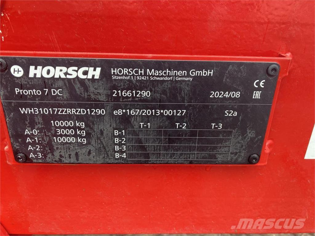 Horsch Pronto 7DC Сеялки