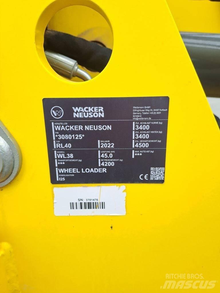 Wacker Neuson WL38 Фронтальные погрузчики