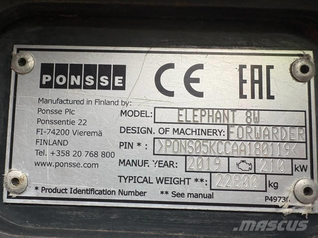 Ponsse Elephant Форвардеры