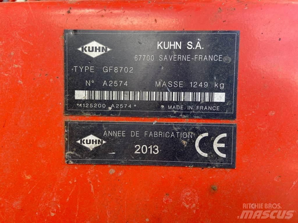 Kuhn GF8702 Грабли-ворошилки