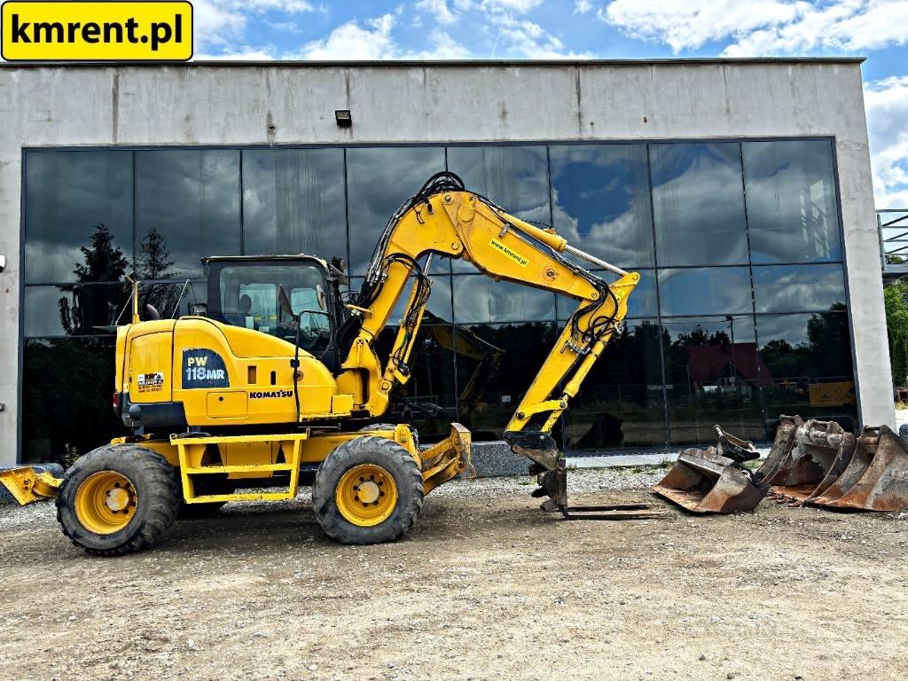 Komatsu PW 118 MR-8 Колёсные экскаваторы