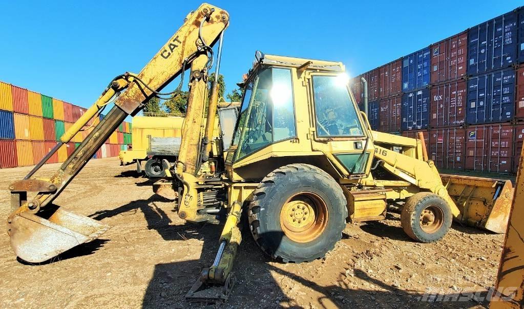 CAT 416 Экскаваторы-погрузчики