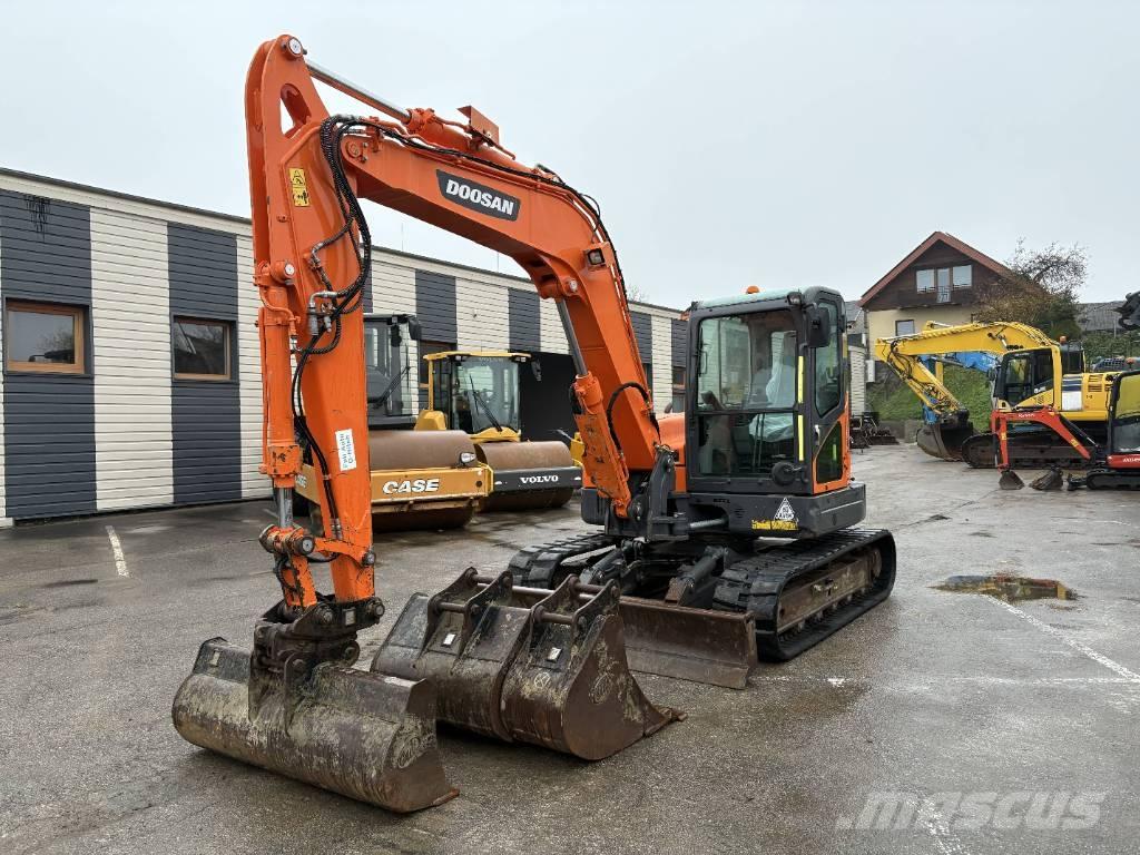 Doosan DX 85 R-3 Малые экскаваторы 7т-12т