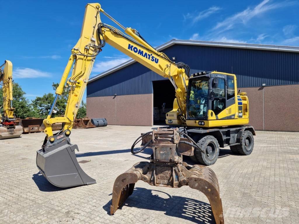 Komatsu PW 148-11 Колёсные экскаваторы