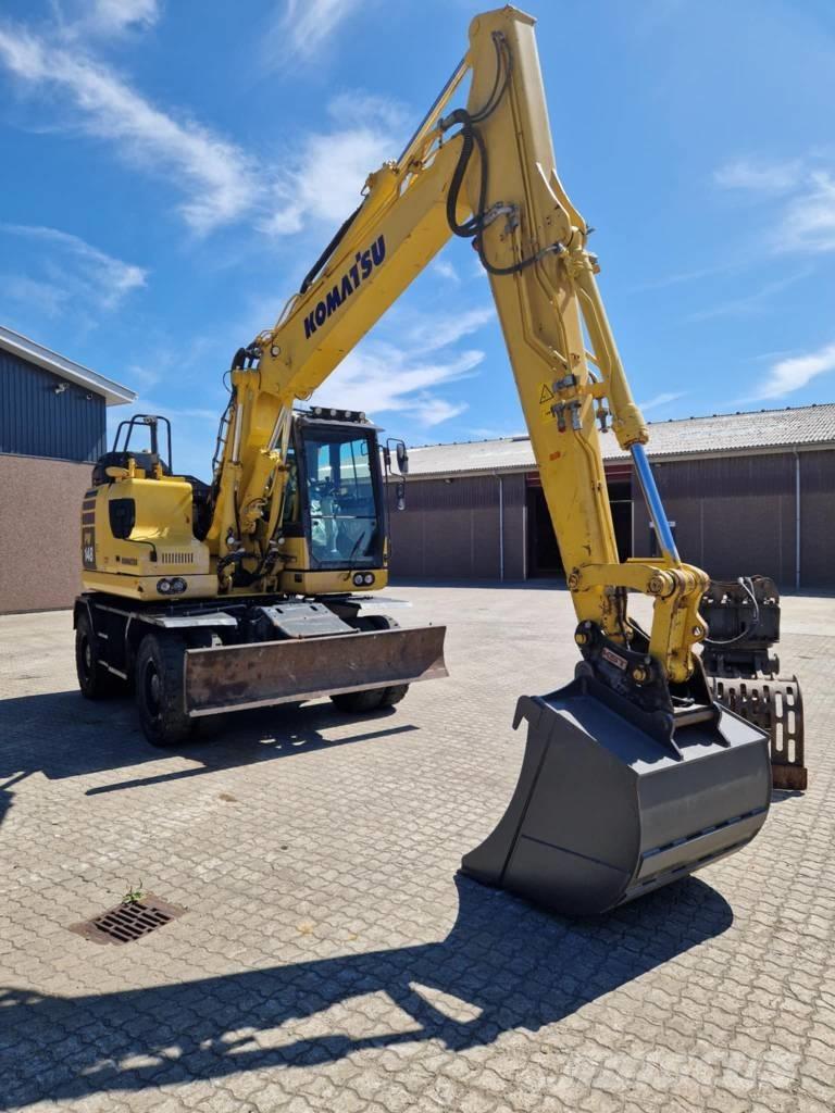 Komatsu PW 148-11 Колёсные экскаваторы