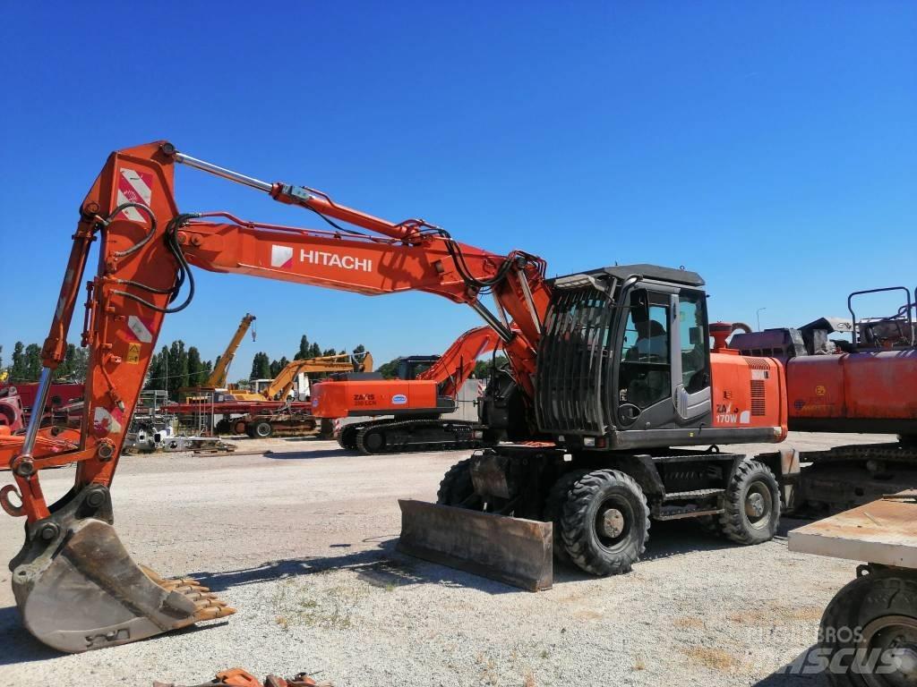 Hitachi ZX 170 W-3 Колёсные экскаваторы