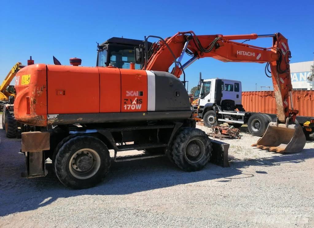 Hitachi ZX 170 W-3 Колёсные экскаваторы