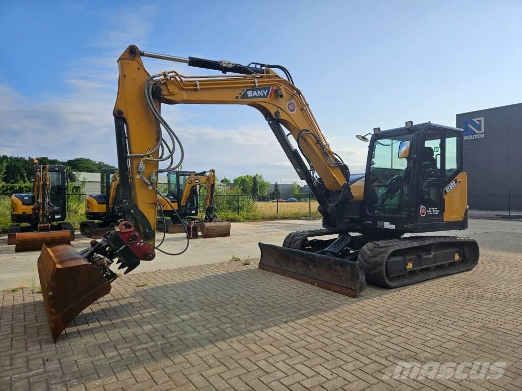 Sany SY 80 U Малые экскаваторы 7т-12т