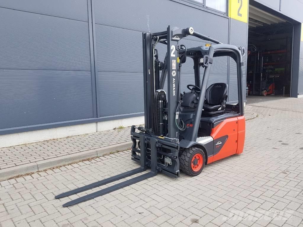 Linde E16C Электропогрузчики