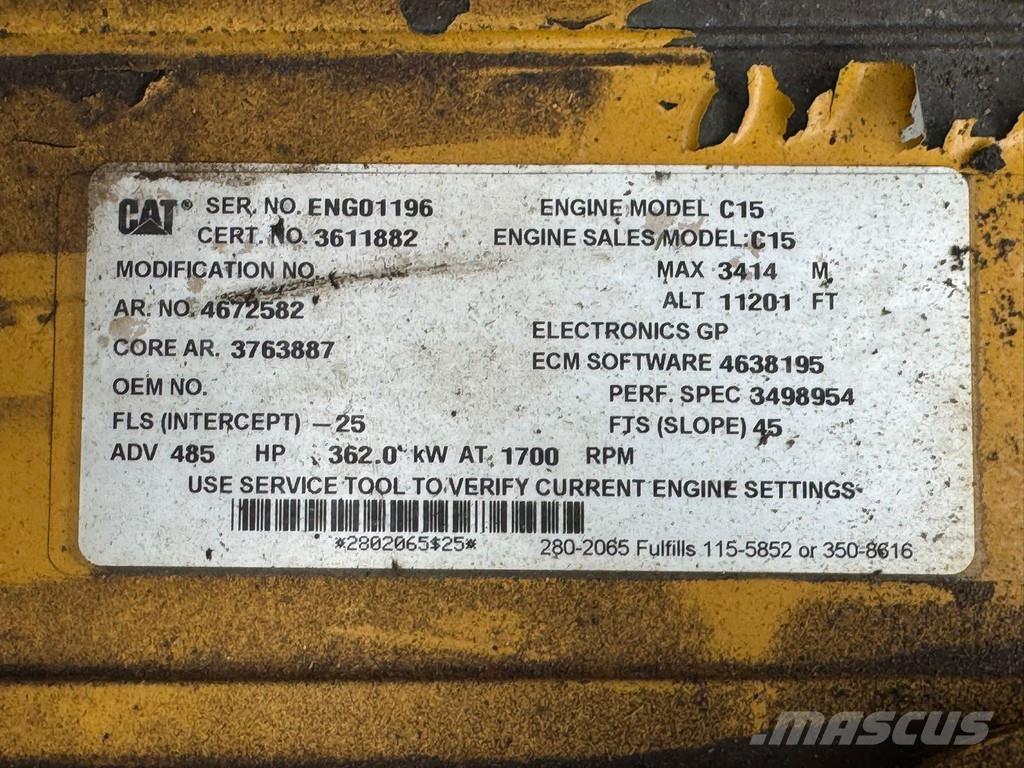 CAT 374FL Специальные экскаваторы