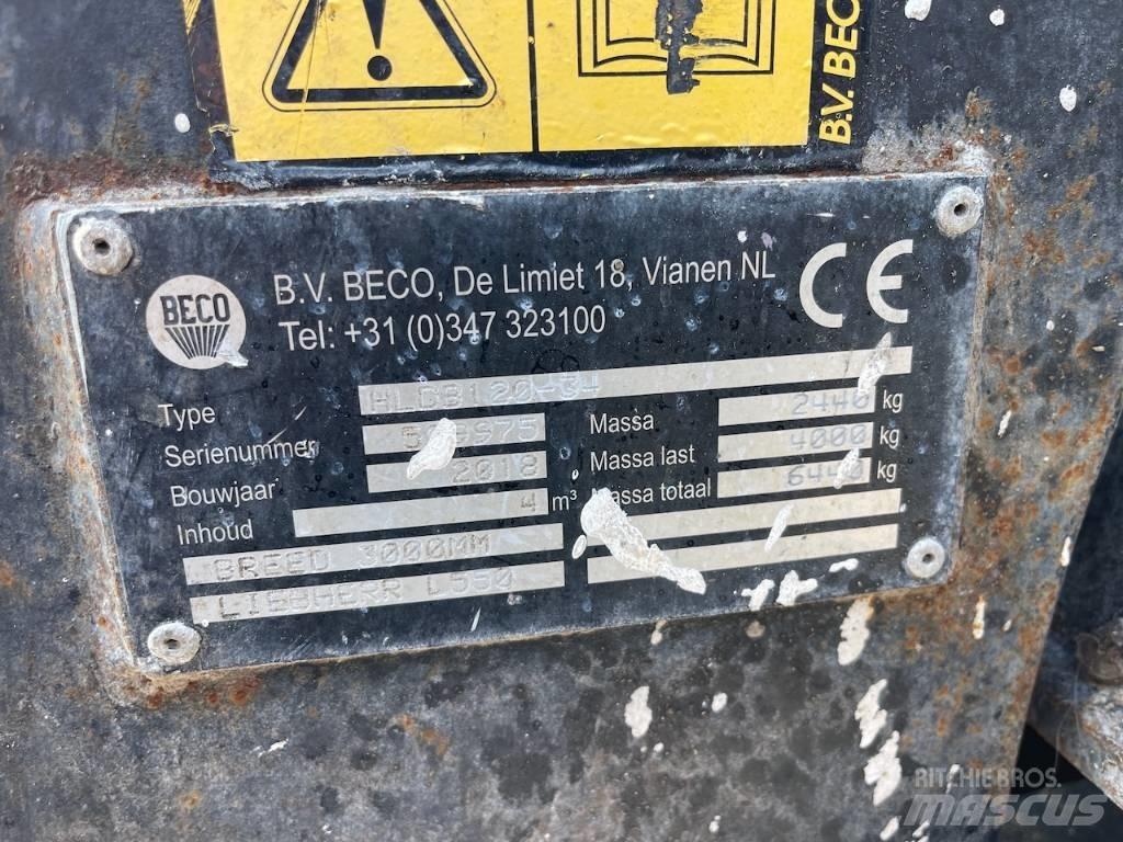 Liebherr 550 CDC + BSS Фронтальные погрузчики
