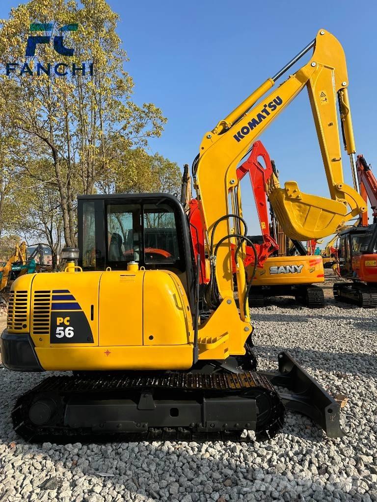 Komatsu pc56 Гусеничные экскаваторы
