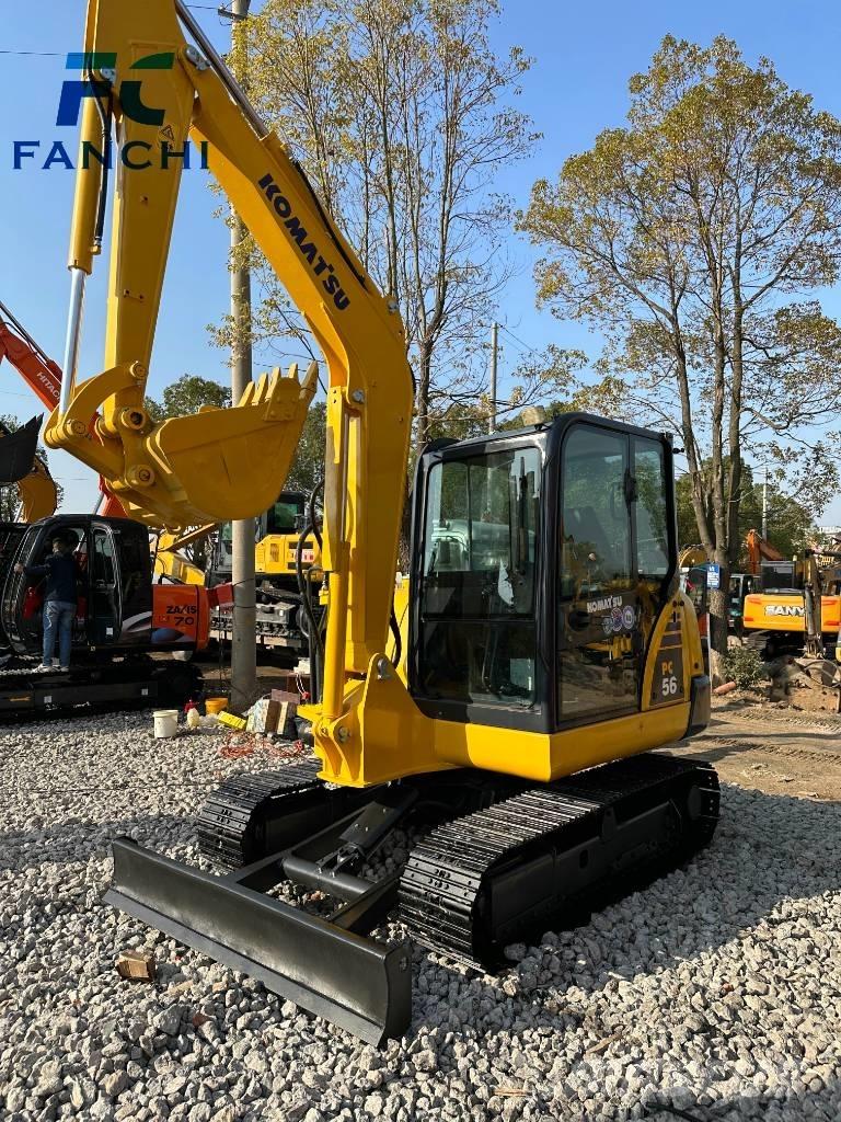 Komatsu pc56 Гусеничные экскаваторы